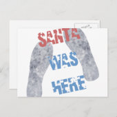 サンタが来た シーズンポストカード (正面/裏面)