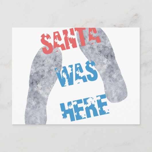サンタが来た シーズンポストカード (正面)