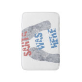 サンタが来た バスマット (正面縦)