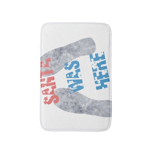 サンタが来た バスマット (正面縦)