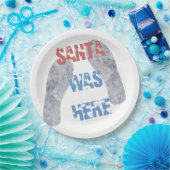 サンタが来た ペーパープレート (パーティー)