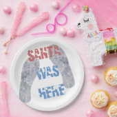 サンタが来た ペーパープレート (パーティー)