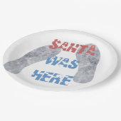 サンタが来た ペーパープレート (アングル)