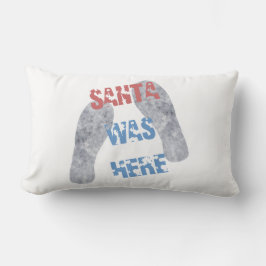 サンタが来た ランバークッション