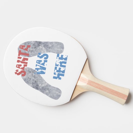 サンタが来た 卓球ラケット (横)