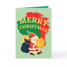 サンタが来た、新年おめでとう！