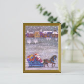 サンタが来る シーズンポストカード (スタンド正面)