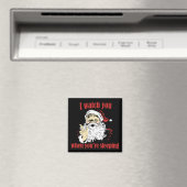 サンタが眠るのを見る マグネット (インサイチュ (食洗機))