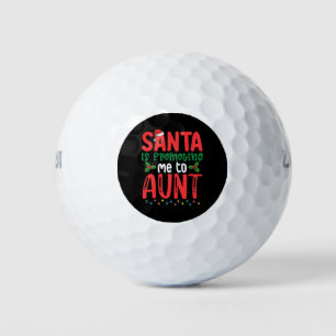 サンタが私を叔母の家族のクリスマスに宣伝している ゴルフボール