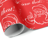 サンタが見た！ ラッピングペーパー (ロールコーナー)