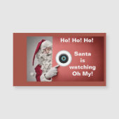 サンタが見てるわ！マグネット (正面)