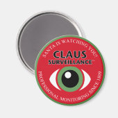 サンタが見守っている マグネット (正面/裏面)