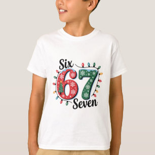 サンタが言った面白いクリスマス 67ジョーク クリスマスプレゼント Tシャツ