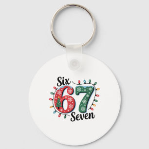 サンタが言った面白いクリスマス 67 メメ Xmas キーホルダー