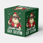 サンタが言った「SIX SEVEN」- 楽しいクリスマスのミーム フェイバーボックス (裏面サイド)