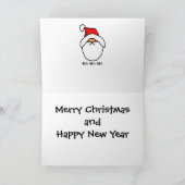 サンタが足得りない時 シーズンカード (内部)