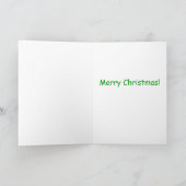サンタが転職!?おもしろクリスマスカード シーズンカード (内部)