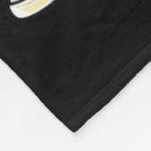 サンタが野球をする クリスマスのおもしろTシャツ 野球 フリースブランケット (角)