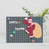 サンタが降臨クリスマスパーティー 招待状 (スタンド正面)