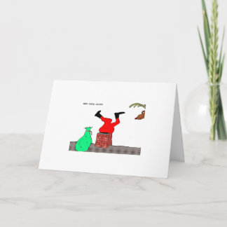 サンタが飲む時("煙突") シーズンカード