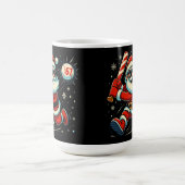 サンタが6-7クリスマスをぶっ飛ばす！ コーヒーマグカップ (中央)