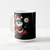 サンタが6-7クリスマスをぶっ飛ばす！ コーヒーマグカップ (正面左)