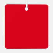 サンタこうもりスクエアメタルオーナメント メタルオーナメント (裏面)