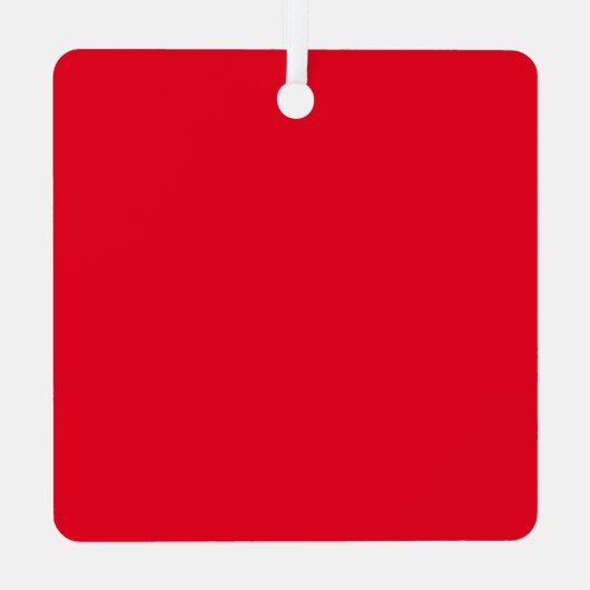 サンタこうもりスクエアメタルオーナメント メタルオーナメント (裏面)