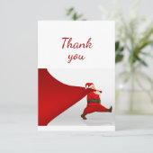 サンタさんおもしろいありがとう サンキューカード (スタンド正面)
