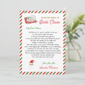 サンタさんからのかわいい水彩文字 (スタンド正面)