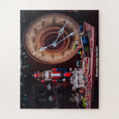 サンタさんからのクリスマスの挨拶 ジグソーパズル (縦)