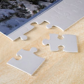 サンタさんからのクリスマスの挨拶 ジグソーパズル (側面)