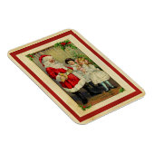 サンタさんからのクリスマスの挨拶 マグネット (右側)