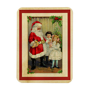 サンタさんからのクリスマスの挨拶 マグネット