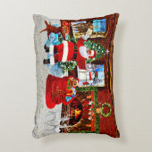 サンタさんからのメリークリスマス アクセントクッション (正面(垂直))