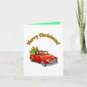 サンタさんからのメリークリスマス カード (正面)