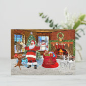 サンタさんからのメリークリスマス シーズンカード (スタンド正面)