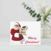 サンタさんがお知り合いのクリスマスポストカード シーズンポストカード (スタンド正面)