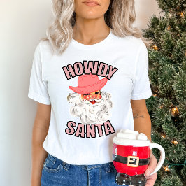 サンタさんこんにちは ホリデークリスマス Tシャツ