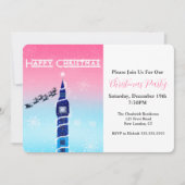 サンタさんとのクリスマスビッグベン 招待状 (正面)