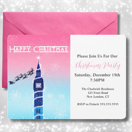サンタさんとのクリスマスビッグベン 招待状