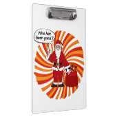 サンタさんとのハッピーホリデー クリップボード (右)