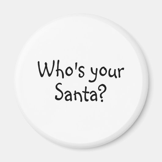 サンタさんとは2 マグネット (正面)