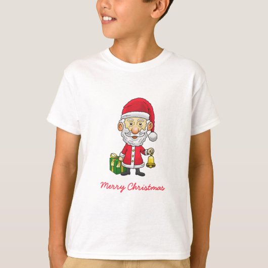 サンタさんとジングルベル Tシャツ (正面)