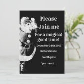 サンタさんと一緒に参加してね 招待状 (スタンド正面)