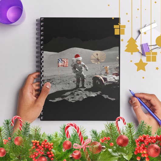 サンタさんにとっては小さな一歩 Apollo 17 ノートブック