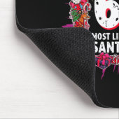 サンタさんに電話する確率ナンバーワン 6-7 クリスマスTシャツ マウスパッド (コーナー)