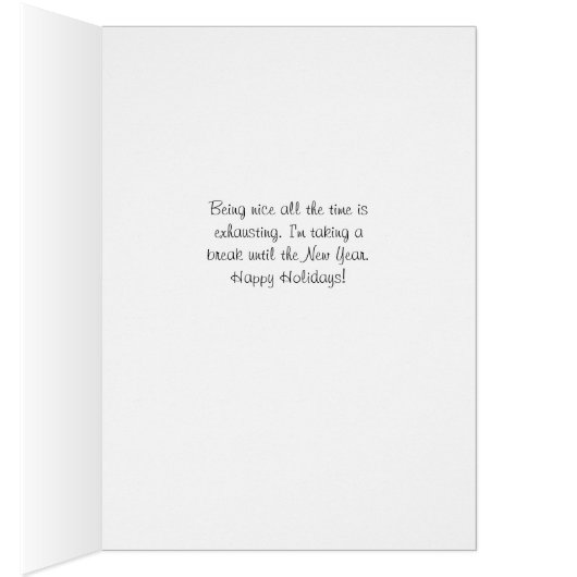 サンタさんのお気に入りでないクリスマスキャット (内側 (右))