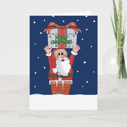 サンタさんのクリスマスカード シーズンカード (正面)