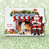 サンタさんのプレゼント秋田犬のクリスマス